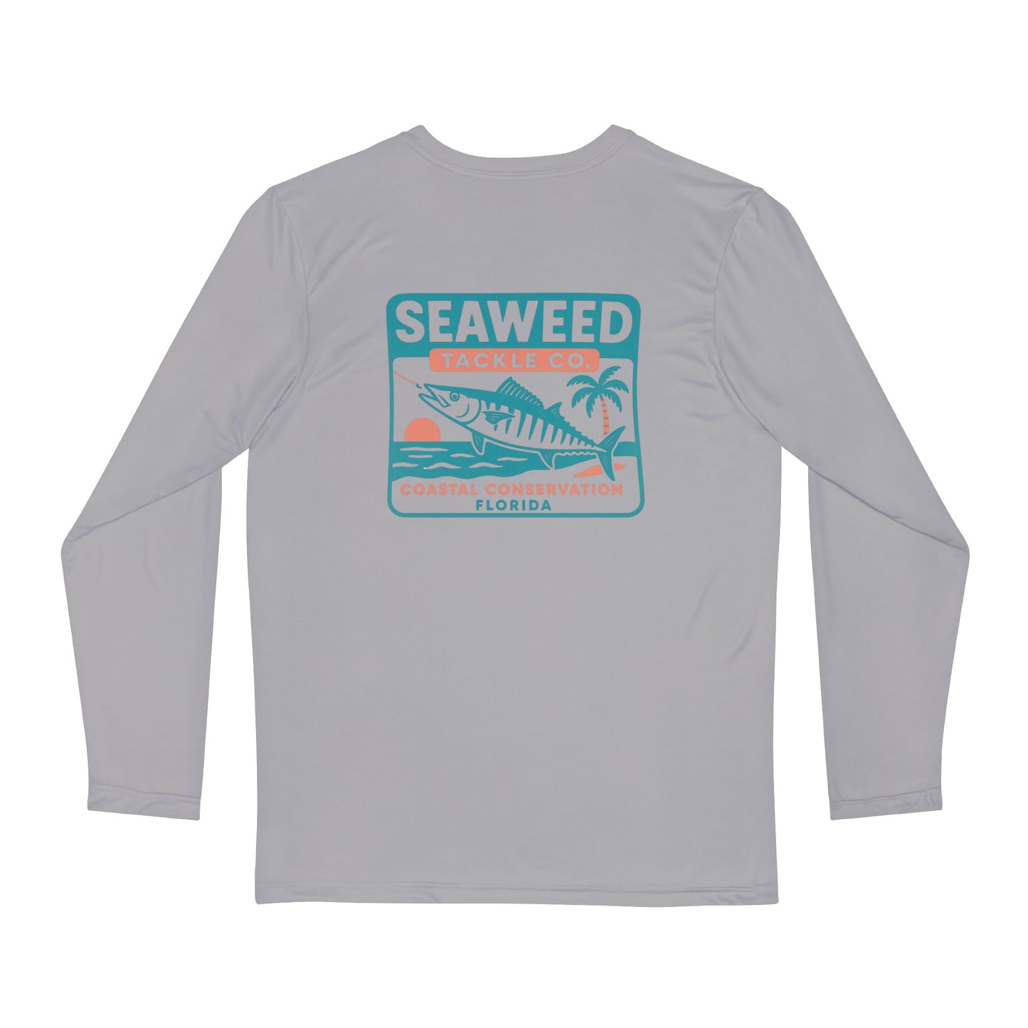 Wahoo Wahoo Long Sleeve Fishing Shirt - Outdoor Apparel, Gift for Fishermen, Summer Style, Beach Wear