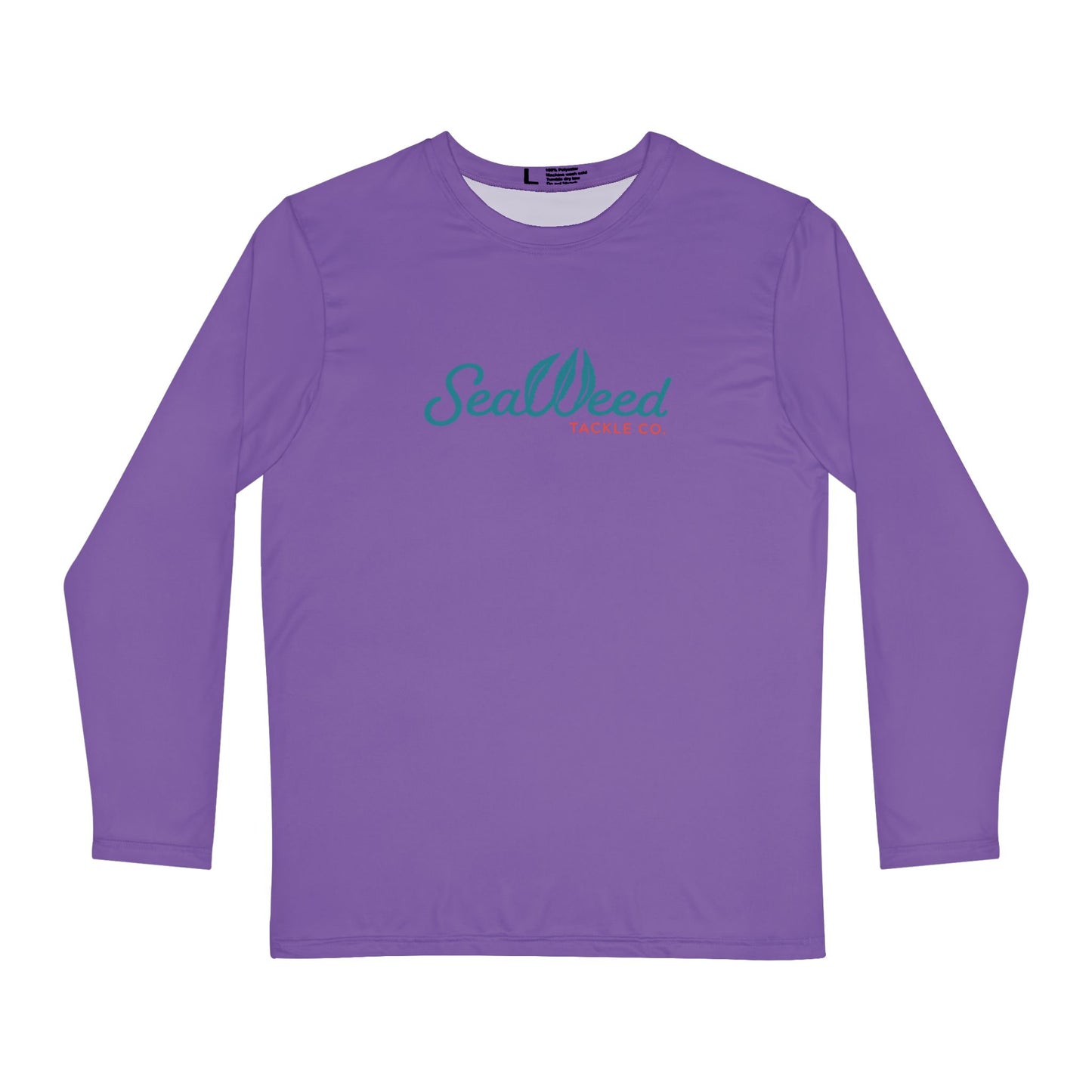 Retired to the Ocean - Purple - Long Sleeve Fishing Shirt - SeaWeed, Outdoor Apparel, Gift for Fishermen, Summer Style, Beach Wear