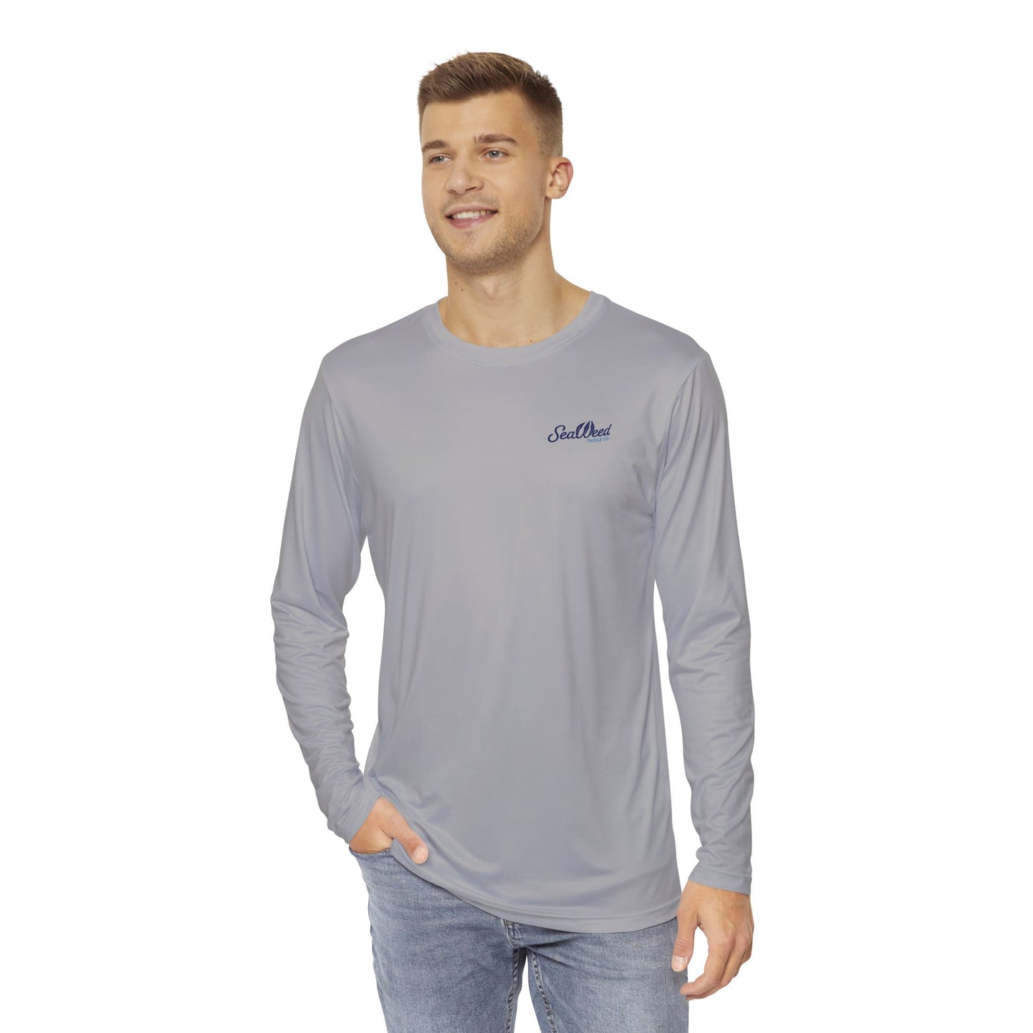 Men's Long Sleeve Fishing Shirt - 'High Times and High Tides', Outdoor Apparel, Gift for Fishermen, Summer Style, Beach Wear