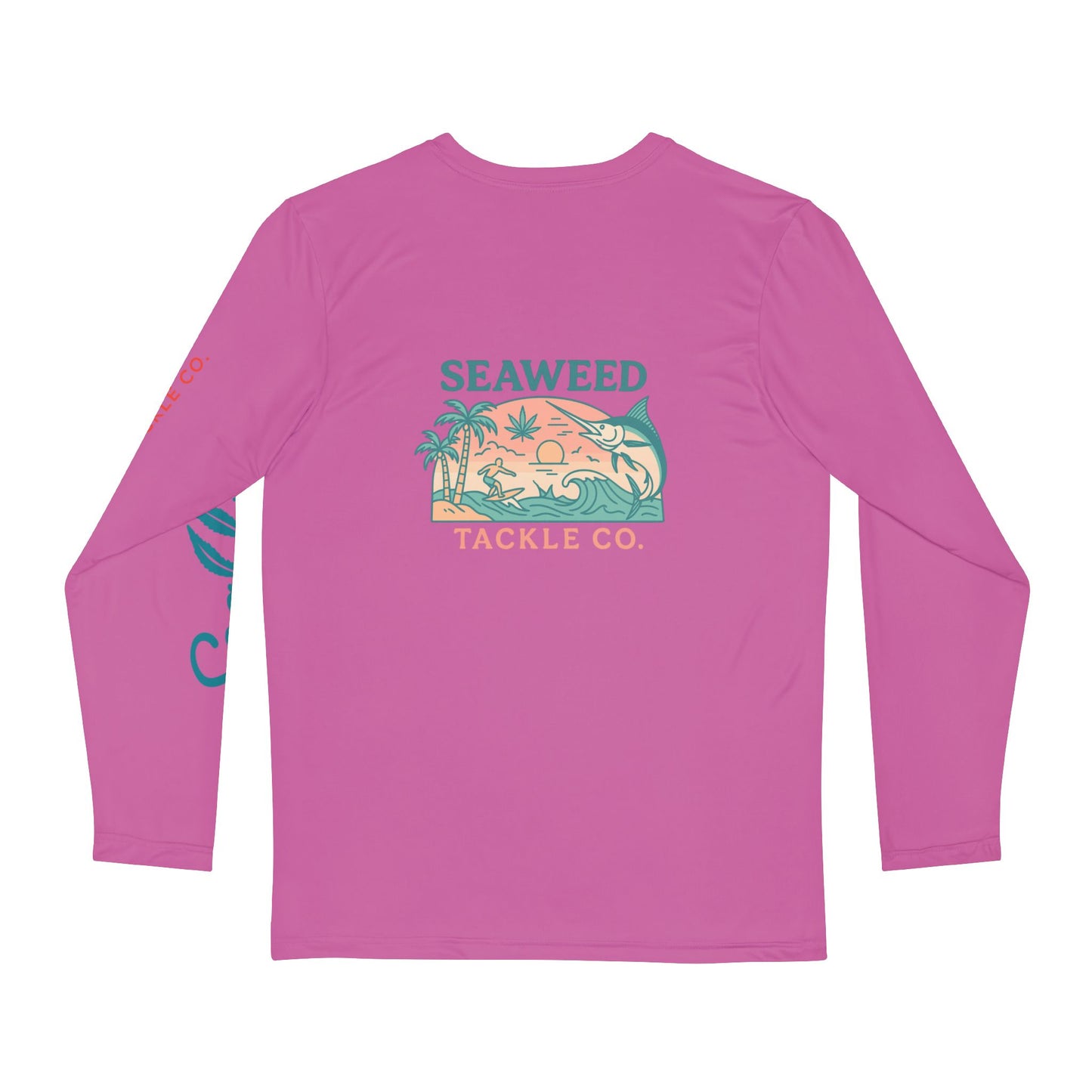 Seaweed Tackle Co. Men's Long Sleeve Shirt, Beachwear, Outdoor Adventure, Summer Vibes, Fishing Shirt, Casual Style