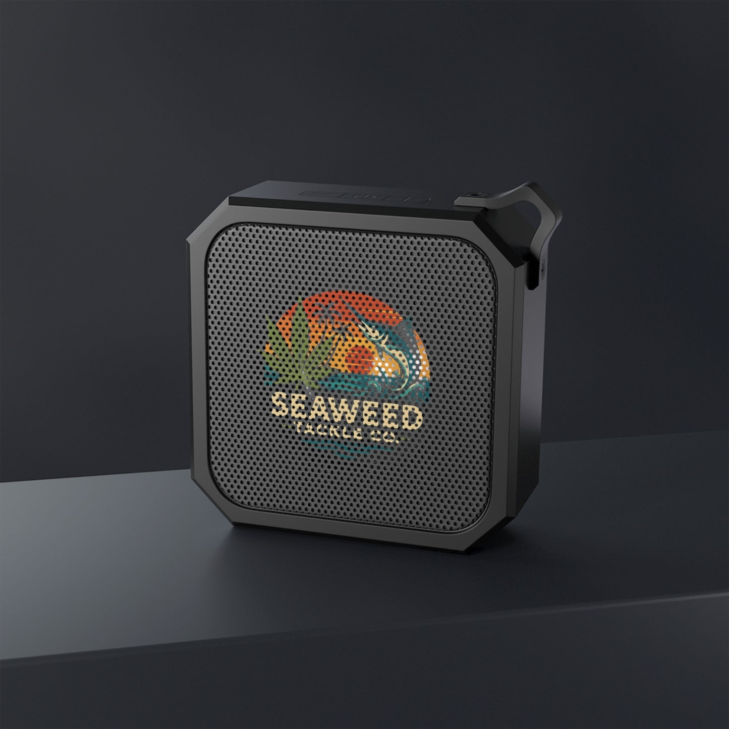 Outdoor Bluetooth Speaker, Portable Music Device for Adventures, Beach Parties, Camping Gear, Seaweed Tackle Co.
