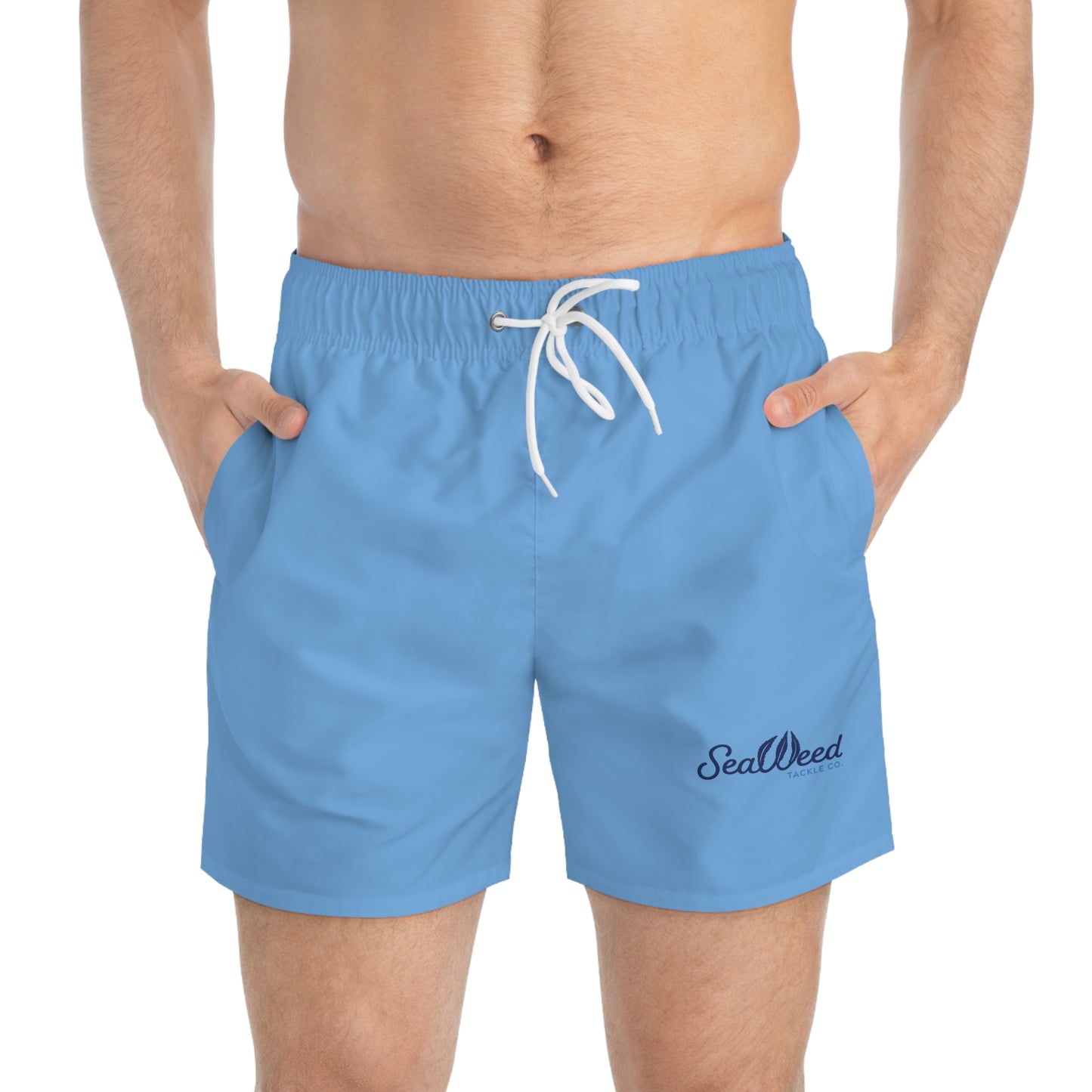 Wahooooo SeaWeed Summer Shorts, Stylish Beach Shorts for Summer, Men's Swimwear, Pool Party Essentials, Vacation Gear, Outdoor Fun