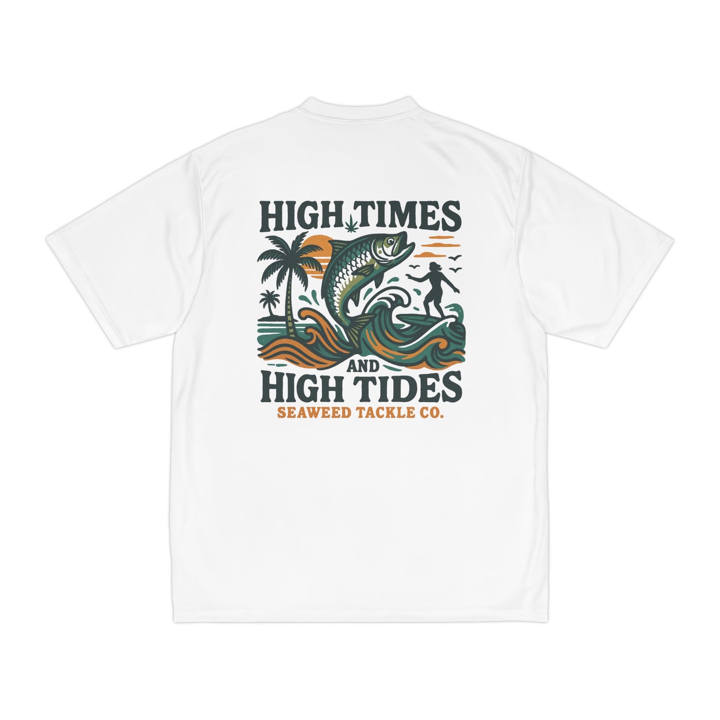 High Tide Men's Performance T-Shirt - Ideal for Surfing and Beach Adventures