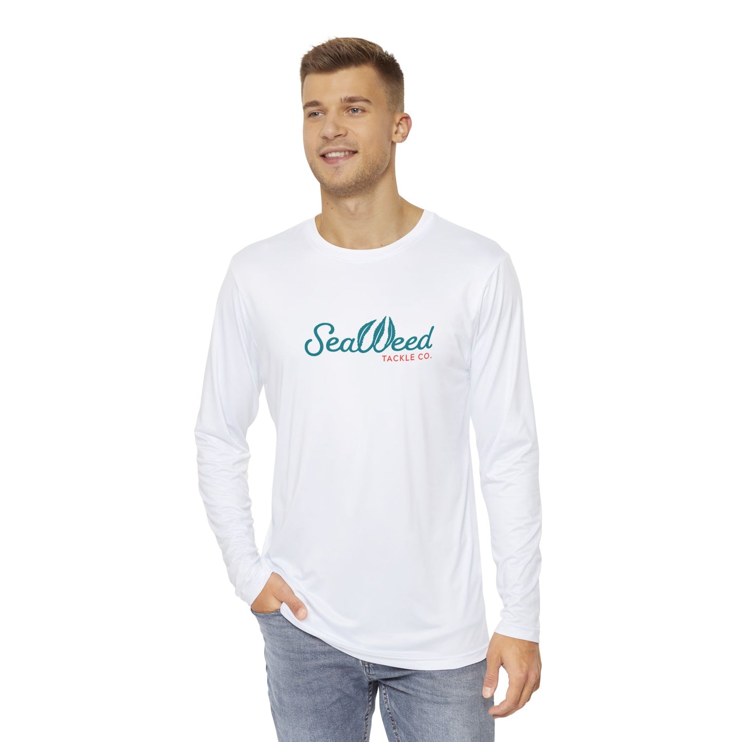 Oceans Calling - Long Sleeve Fishing Shirt - SeaWeed, Outdoor Apparel, Gift for Fishermen, Summer Style, Beach Wear