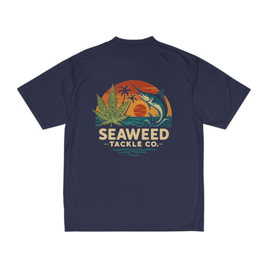 Fishing Performance T-Shirt - Marlin Madness Design