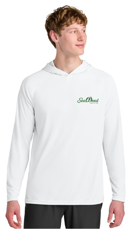 Blaze the High Seas - Long Sleeve Hooded Performance Fishing Shirt